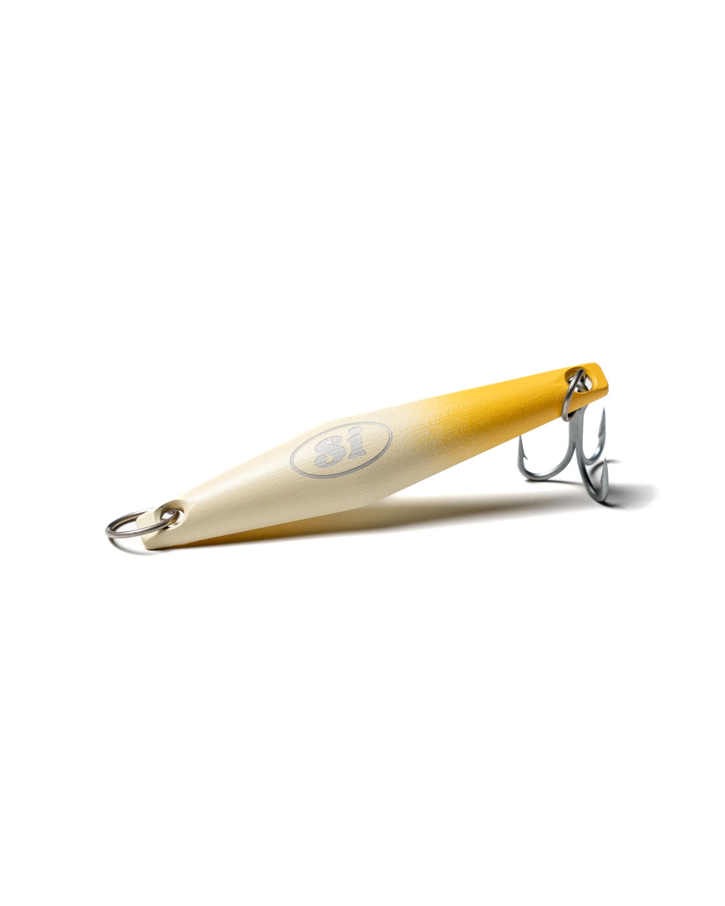 Yellowtail fishing lure – small surface iron jig with erratic action