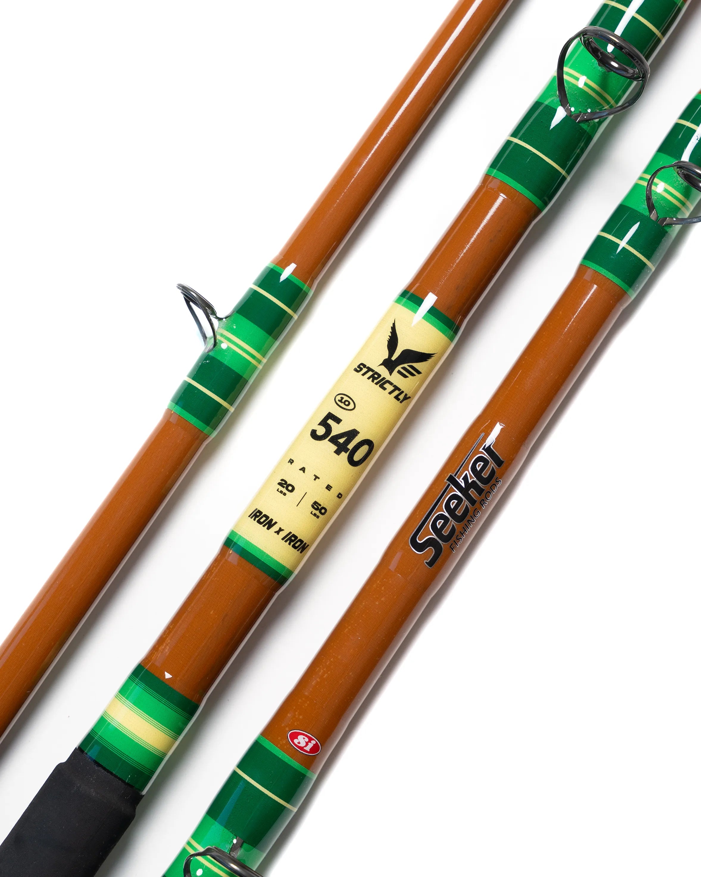 10' Seeker 540 - All Glass Surface Iron Jig Stick | Strictly Irons