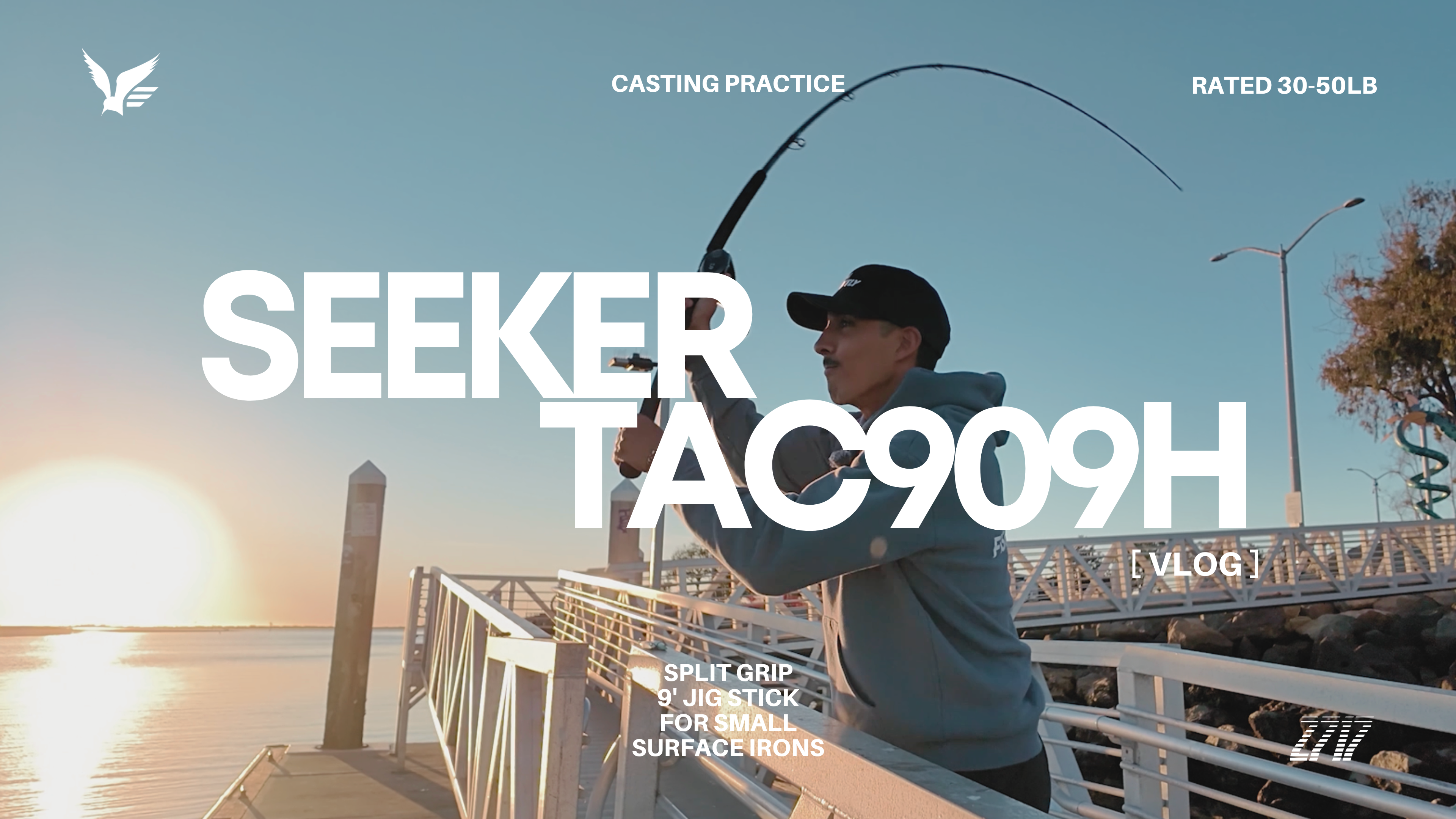 Load video: Casting the Seeker Tac909H